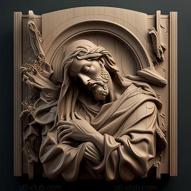 3D model st jesus (STL)